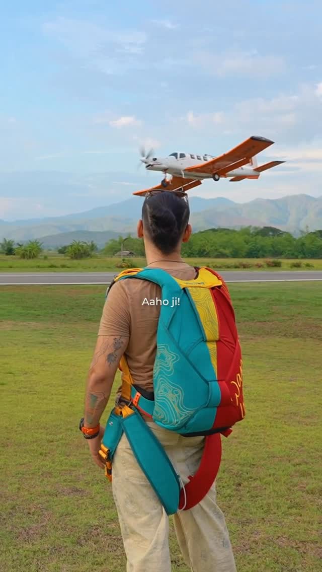 The world asks it loud — life answers it quietly.

Some questions don’t need words.
Just altitude. ❤️

#WanderWithSky #OGAwara #Skydiving