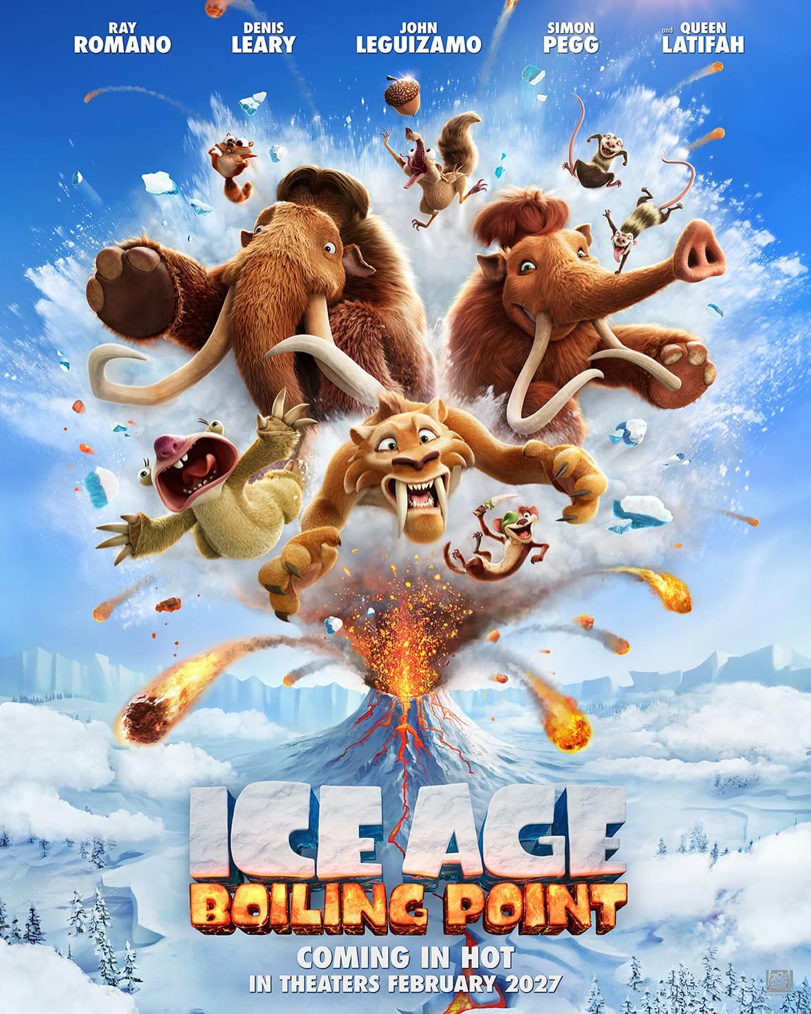 The herd is back 🦣🦥
#IceAge: Boiling Point comes exclusively to theaters February 5, 2027.