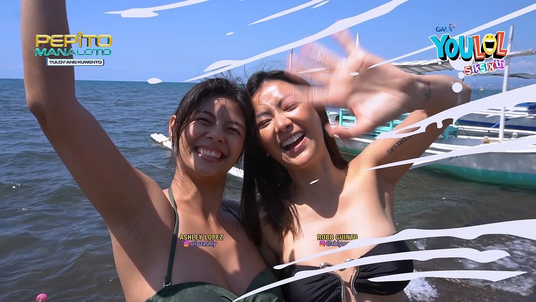 TULOY ANG SUMMER TAWA, SUMMER SAYA! 🌊☀️Sama-sama ulit tayo sa Part 2 ng Beach Anniversary Special ng #PepitoManaloto ngayong June 6, 7:15 PM! 😎✨#YouLOLGMA #YouLOL #MoreTawaMoreSaya #AshleyLopez #RobbGuinto by @rblyngnt