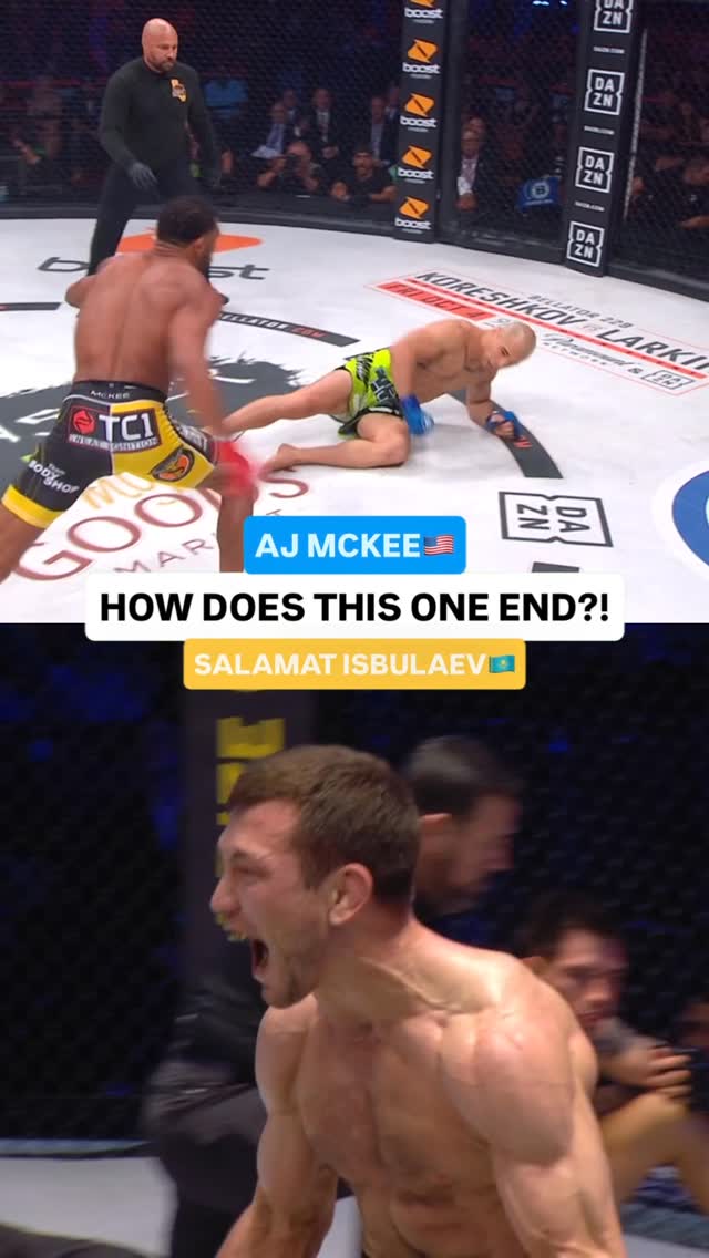 A huge Featherweight Main Event coming to San Diego 

🇺🇸 @ajmckee101 x @isbulaevsalamat 🇰🇿

What team are you on for Saturday, June 27th?
#TeamMcKee or #TeamIsbulaev 

#PFLSanDiego | Saturday, June 27th | 📺 ESPN 2 | Prelims 7PM EST | Main Card 10PM EST