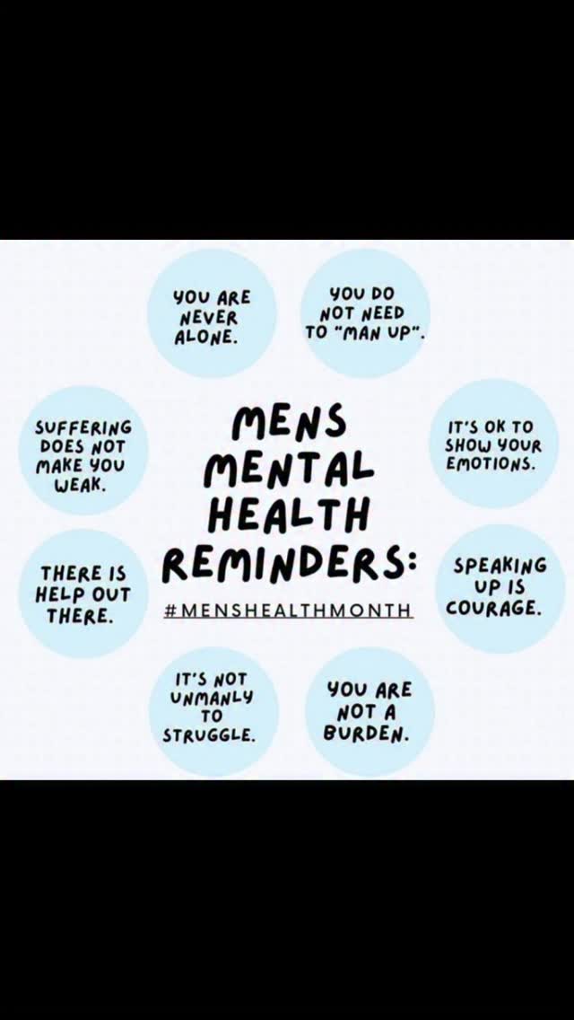 June is Men’s Mental Health Awareness Month. 💙Too many men suffer in silence, believing they have to carry every burden alone. Strength isn't pretending everything is okay—strength is having the courage to ask for help when you need it.Here are a few ways men can prioritize their mental health:✅ Talk to a licensed therapist or counselor✅ Open up to a trusted friend, family member, or mentor✅ Join a support group or men's wellness community✅ Stay physically active and exercise regularly✅ Practice mindfulness, meditation, or prayer✅ Prioritize quality sleep and proper nutrition✅ Set healthy boundaries and manage stress levels✅ Take breaks from social media and negative influences✅ Engage in hobbies and activities that bring joy✅ Seek professional help immediately if experiencing thoughts of self-harmYour mental health matters. Your feelings matter. Your life matters.Kings, checking on your physical health is important—but checking on your mental health is just as critical. Let's normalize conversations about depression, anxiety, trauma, grief, and emotional wellness.You don't have to fight every battle alone. 👑💙#MensMentalHealthAwarenessMonth #MensMentalHealth #MentalHealthMatters #MentalWellness #HealingIsStrength BreakTheStigma SelfCare MentalHealthAwareness TheCoreQueen KingsTakeCareOfYourself by @deedeelegette