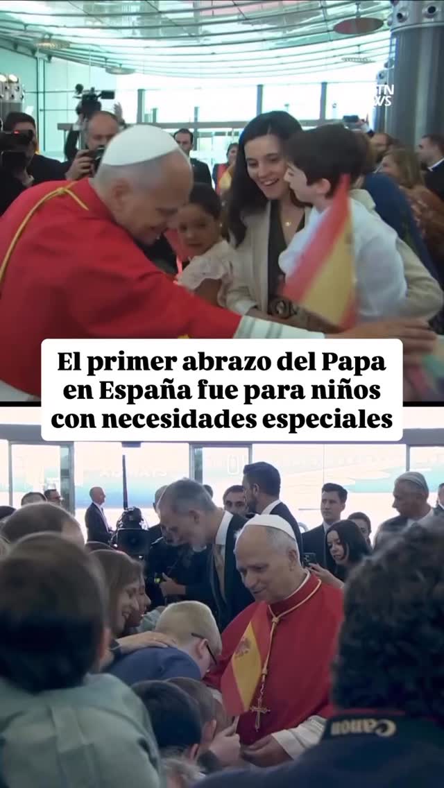 #PapaLeónXIV1.- Los primeros fieles en encontrarse con el Papa fueron quienes ocupan el lugar preferencial en el corazón de Dios. 2.- La vida de estos niños es fruto de la fe y la caridad cristiana, ya que bajo el paradigma pagano, lo más probable es que no hubiesen nacido. 3.- El Papa hace el primer signo de viaje apostólico imitando a Jesús: "Él llamó a un niño, lo puso en medio y dijo: «En verdad os digo que, si no os convertís y os hacéis como niños, no entraréis en el reino de los cielos. Por tanto, el que se haga pequeño como este niño, ese es el más grande en el reino de los cielos." (Mateo 18, 2-24) by @obispomunilla