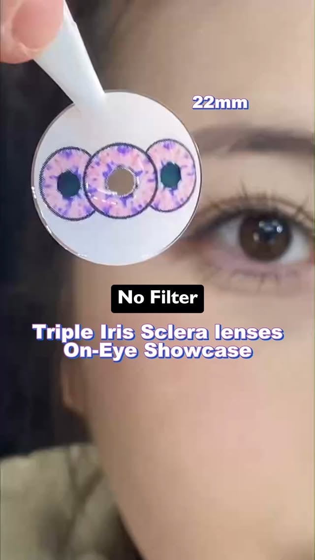These would look sick with the right makeup 🔥 Our Triple Iris Sclera is ready to transform your look.🖤 20% OFF all sclera lenses happening now. Go secure your pair.#sclera #scleralenses #sfx #coloredcontacts #cosplaycontacts #eyecontacts by @pinkyparadisedotcom