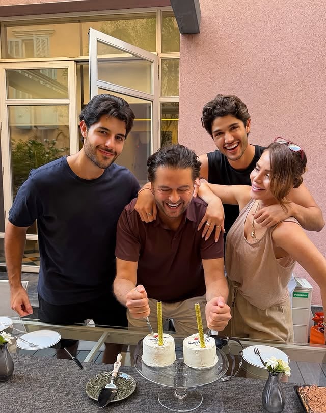 Another year older, another year of pretending you’re not, cause you still look good enough to get away with it 😇🥰Happy birthday to the heart of our family and the reason we’re always smiling 🌎❤️ I love you forever and always @raghebalama