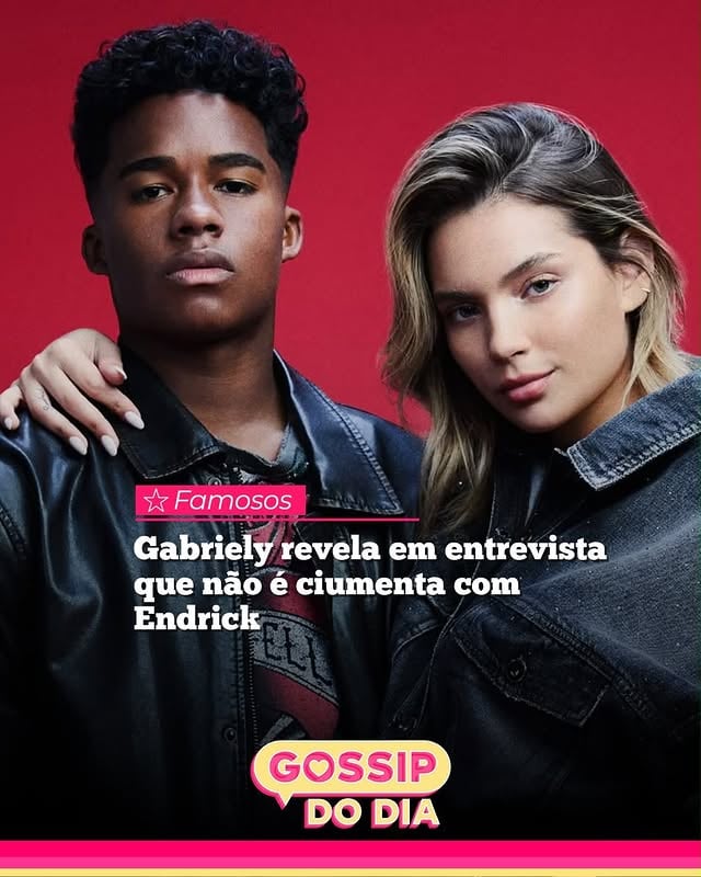 Zero ciúmes! Gabriely Miranda participou do podcast “Elas que Jogam” e foi questionada se sente ciúmes do jogador. 

Segundo Gabriely, a confiança é a base da relação dos dois. Ela afirmou que não costuma sentir ciúmes e acredita que a postura do parceiro é o que realmente faz diferença diante das investidas externas. “Nunca fui uma pessoa ciumenta. O que importa é a atitude dele. Existem muitas pessoas por aí, mas tudo depende do espaço que ele dá”, explicou.

A influenciadora ainda contou que tem acesso à conta de Instagram do jogador, mas disse que não costuma fiscalizar as mensagens. De acordo com ela, Endrick provavelmente utiliza algumas configurações da plataforma para evitar o recebimento de determinadas mensagens e abordagens.
(🎥Vídeo/Reprodução: Internet)