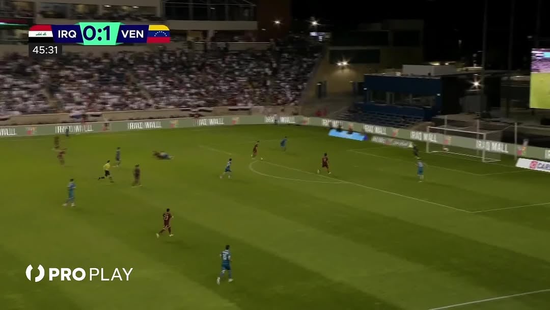⁨	هدف فنزويلا الثاني في شباك العراق !!
#ProPlaytv #ProPlayfc⁩
