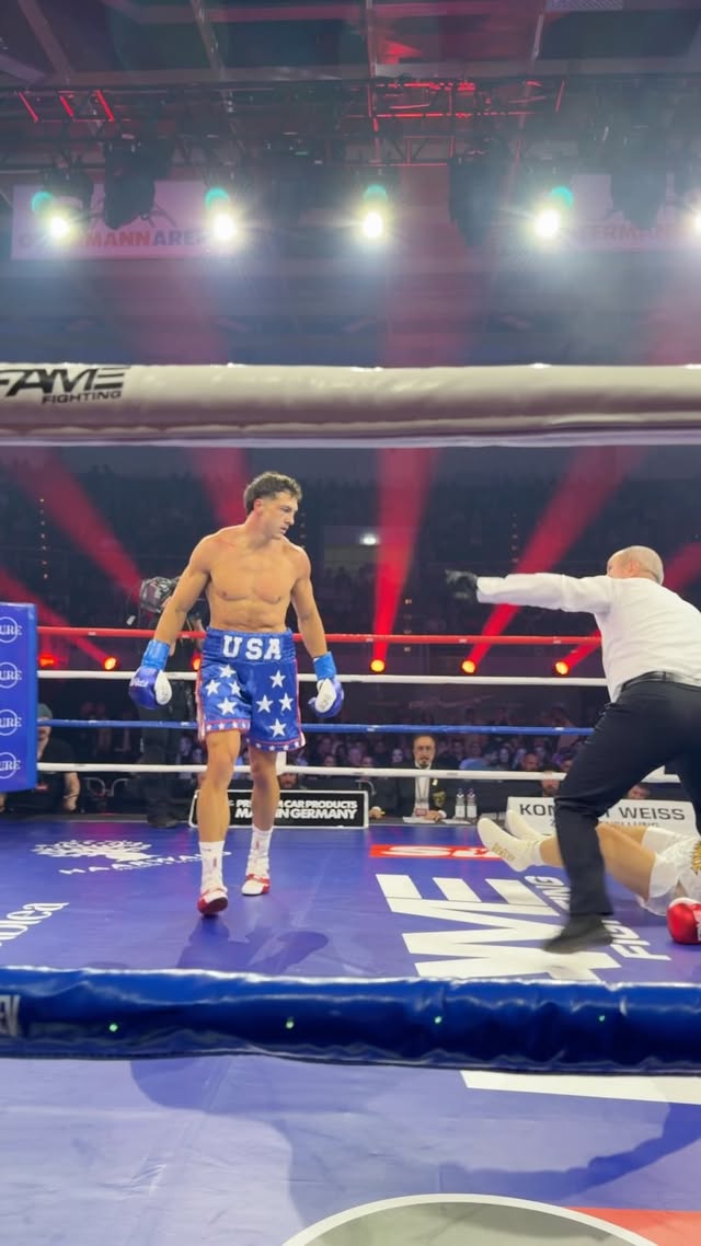 Absolute 1st round demolition from Josh Brueckner 😮‍💨