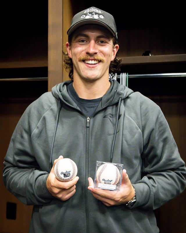 Stay Cheesin’ 😃🧀
Congratulations to Chad Dallas on his first MLB victory!
