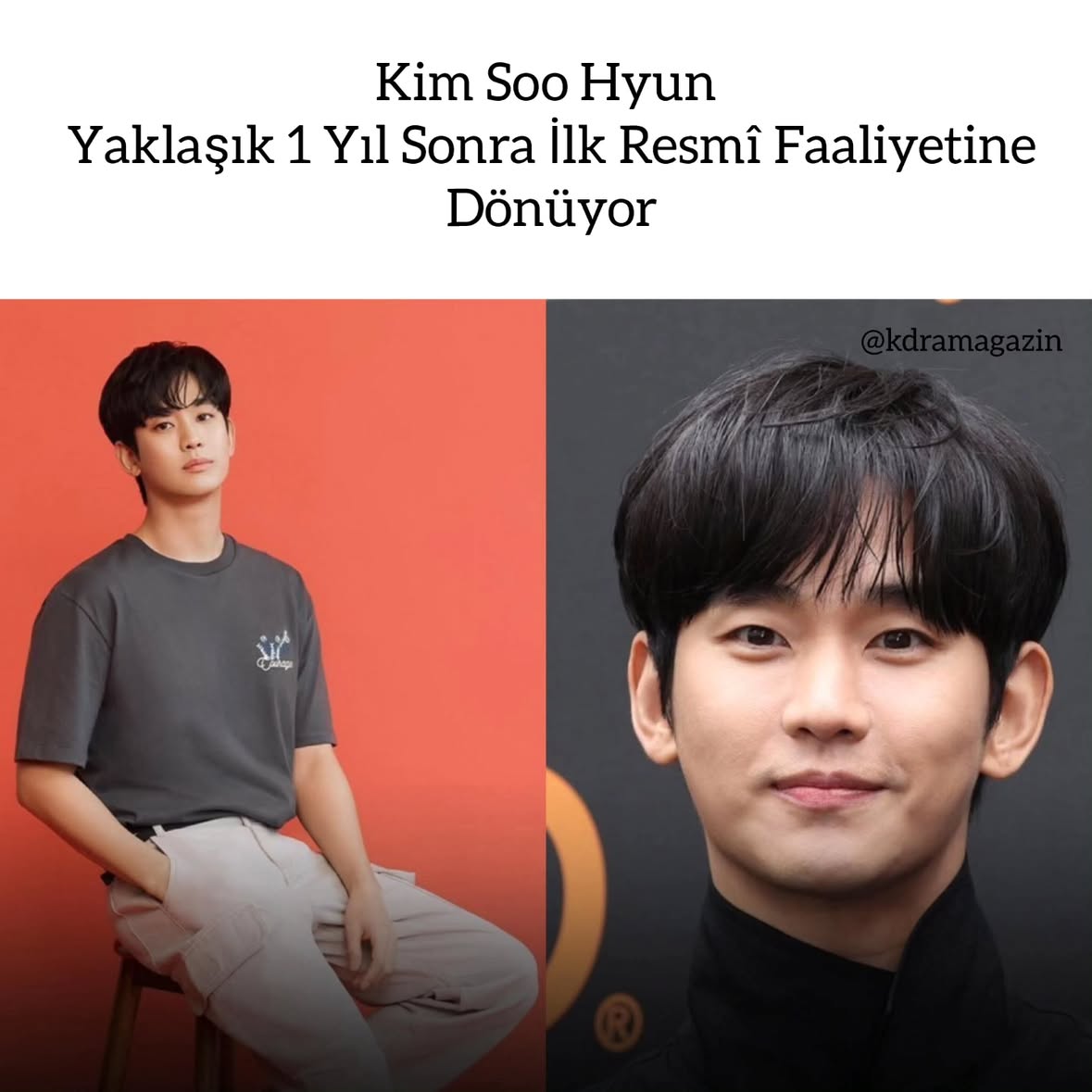 Oyuncu Kim Soo Hyun'un, eğlence sektöründeki faaliyetlerine verdiği aranın ardından yeniden çalışmalarına başlayacağı bildirildi. Ajansından bir yetkili, Kim Soo Hyun'un 14 Temmuz'da Filipinli moda markası Bench için bir reklam çekimine katılacağını açıkladı.
Bu gelişme büyük ilgi gördü çünkü bu çekim, Kim Soo Hyun'un yaklaşık bir yıl sonra gerçekleştireceği ilk resmî faaliyeti olacak. Oyuncu, merhum aktris Kim Sae Ron ile bağlantılı tartışmaların ardından bir süredir sektörden uzak kalmıştı.