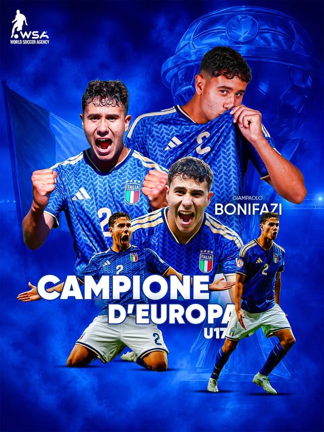 CAMPIONI D’EUROPA U17! 🇮🇹🤩✨ by @worldsocceragency