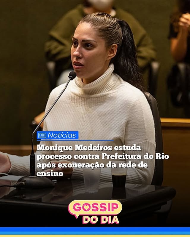 Após conseguir perdão judicial no processo relacionado à morte de Henry Borel, Monique Medeiros estuda entrar na Justiça contra a Prefeitura do Rio de Janeiro por causa de sua exoneração da rede municipal de ensino. Segundo informações divulgadas pelo colunista Ancelmo Gois, do jornal O Globo, a ex-professora foi desligada do cargo em março deste ano e a administração municipal decidiu manter a medida mesmo após a decisão favorável à ela.

De acordo com a defesa de Monique, além de uma possível ação por danos causados pela demissão, também existe a possibilidade de solicitar sua reintegração ao serviço público. Recentemente, o prefeito Eduardo Cavaliere afirmou que a exoneração não será revertida.

(📸Imagem/Reprodução: Internet)
