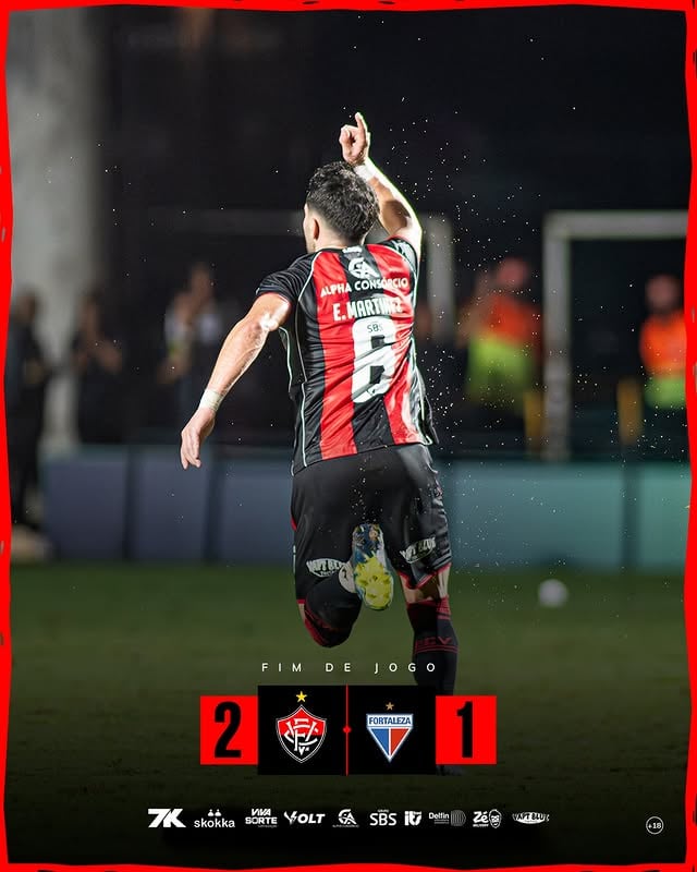 É HEEXAAAAA! 🦁🏆

Leão vira decisão contra o Fortaleza e conquista o hexacampeonato da Copa do Nordeste. Nossos gols foram marcados por Martínez e Kayzer.

📸 @victorfotos | EC Vitória 

#MaiorCampeãoDoNE #PegaLeão #ForçaEnergiaAxé #CopaDoNordeste2026 #JogaremosJuntos
