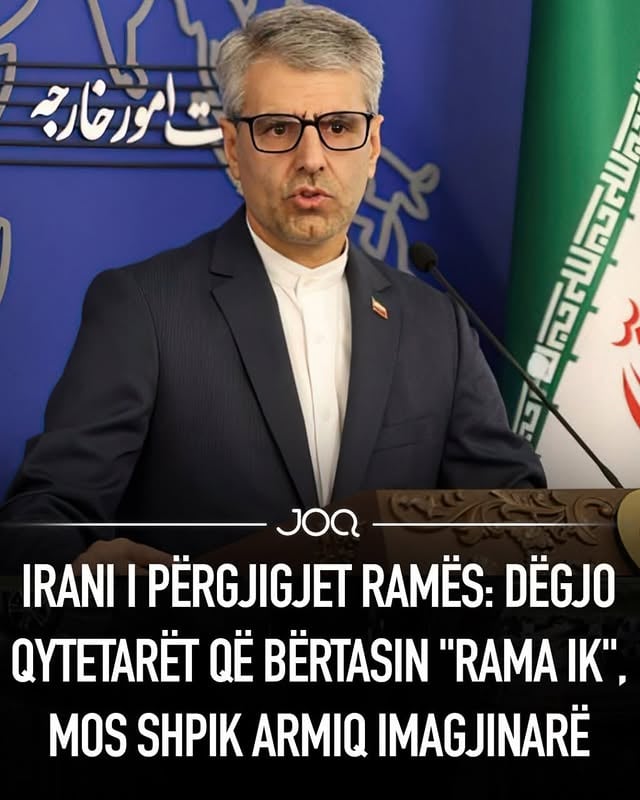 Tensionet mes Tiranës dhe Teheranit janë thelluar edhe më tej, pasi zëdhënësi i Ministrisë së Jashtme të Iranit, Esmail Baghaei, ka reaguar ndaj deklaratave të kryeministrit Edi Rama lidhur me dezinformimin dhe atë që ai e ka cilësuar si luftë hibride nga ana e Iranit.

Përmes një postimi në rrjetin social X, Baghaei iu drejtua Ramës me tone të ashpra, duke thënë se ishte vetë kryeministri shqiptar ai që kishte nisur përplasjen publike dhe se tashmë duhet të përballet me pasojat e saj.

Zyrtari iranian e akuzoi kreun e qeverisë shqiptare se po përdor Iranin për të larguar vëmendjen nga problemet e brendshme dhe pakënaqësitë e qytetarëve. Sipas tij, shqiptarët janë në gjendje të gjykojnë vetë dhe të dallojnë faktet nga pretendimet politike.

Më tej, Baghaei deklaroi se qeveria shqiptare nuk duhet të fajësojë aktorë të jashtëm për reagimet dhe kritikat që vijnë nga opinioni publik, ndërsa i bëri thirrje Ramës të dëgjojë zërat e protestuesve në vend.

Reagimi vjen pasi kryeministri Edi Rama akuzoi Iranin për përhapje të narrativave të rreme lidhur me debatin për projektin në Zvërnec, duke e lidhur këtë edhe me sulmet kibernetike që goditën Shqipërinë në vitin 2022. Rama ka deklaruar se vendi nuk do të tërhiqet përballë kërcënimeve, presioneve apo fushatave të dezinformimit.

Ditët e fundit shkëmbimi i akuzave mes dy palëve është përshkallëzuar, me Teheranin që ka mohuar çdo përfshirje në debatin për Zvërnecin dhe ka ironizuar deklaratat e kryeministrit shqiptar lidhur me ndikimin iranian në këtë çështje.
