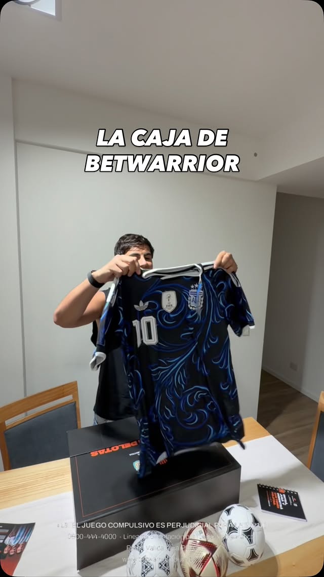 La CAJA MISTERIOSA de @betwarrior_arg 🤝#futbol #humor #timba #futbolargentino #mundial2026 by @betwarrior_arg