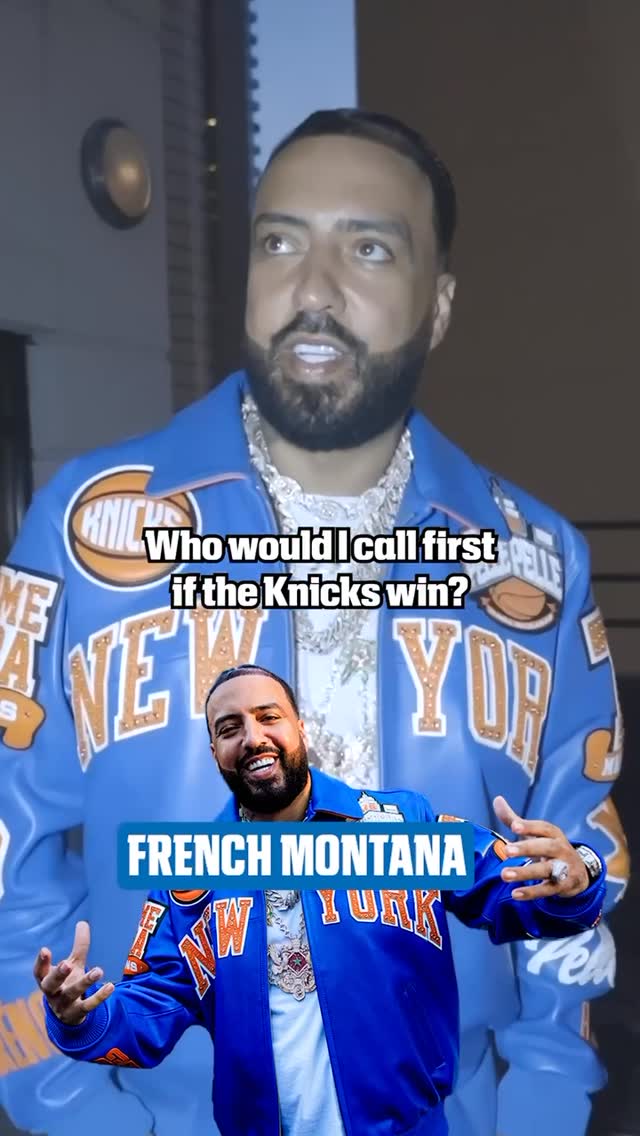 French Montana, Remy Ma and Max B are excited about the Knicks being two wins away from a championship 🧡💙