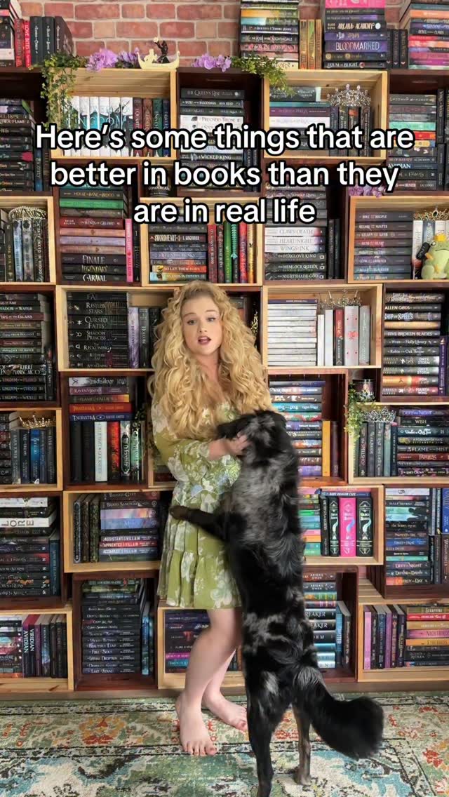 📚𝙷𝚎𝚕𝚕𝚘 𝙱𝚘𝚘𝚔 𝙳𝚛𝚊𝚐𝚘𝚗𝚜📚QOTD: If you could instantly own every book from one genre, which genre would you choose?📖 My Answer:Fantasy without hesitation. Give me magical worlds, impossible adventures, legendary creatures, and enough books to keep me busy for the next decade. My shelves would be overflowing and I would have zero regrets.Also Bandit was feeling a little needy so as soon as I finished making this video I gave him a ton & snuggled him! Sound Credit/ IB: @ kimskindle from TT🩷 #bookreels #booklover #fantasybooks #reader #romancebooks by @rae.in_wonderland