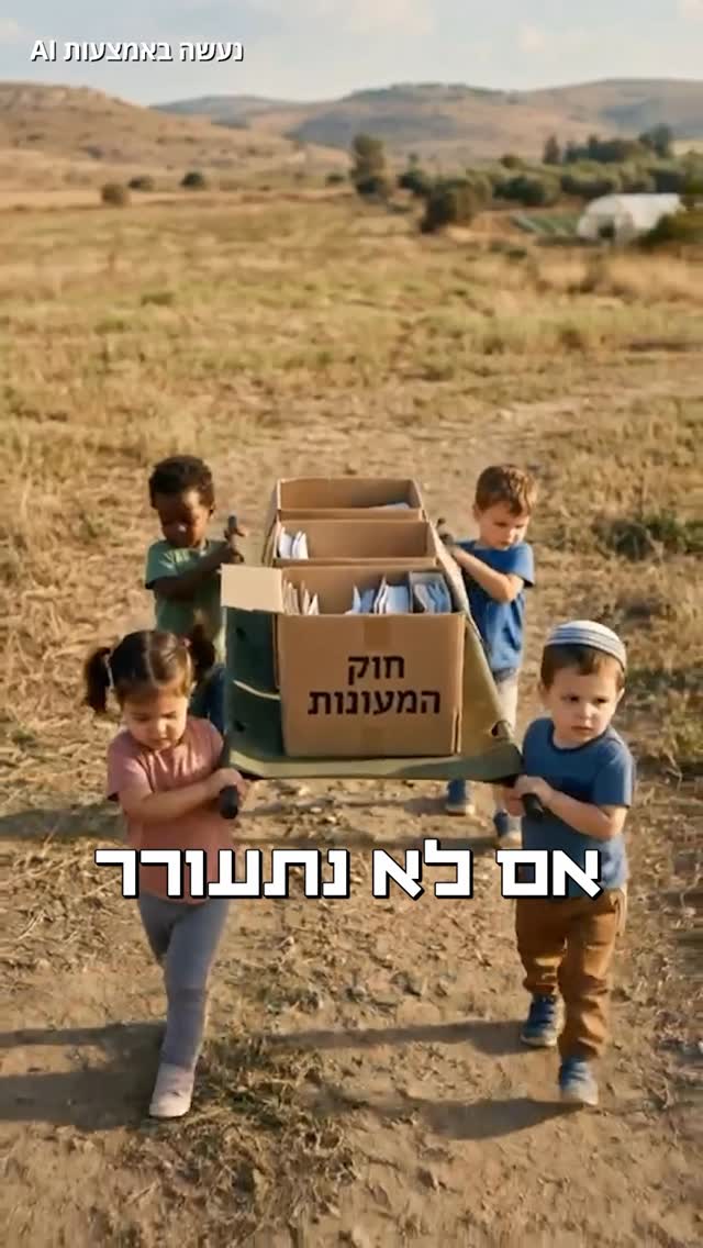 ⁨	בקרוב גם אחינו החרדים ישרתו יחד איתנו. 
כולם ישרתו, כולם יעבדו, וכולנו נהיה חלק מסיפור ישראלי משותף. זה בידיים שלנו>>⁩