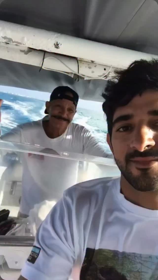 Sheikh Hamdan Fazza @faz3 Sir ❤️ , Crown Prince of Dubai and UAE Deputy PM And Defence Minister #throwback Along With His Best Friend Badr Ateej @badr272 , May God Keep Them Both Always Healthy and Happy 🤲🏻 by @rasgullareddy