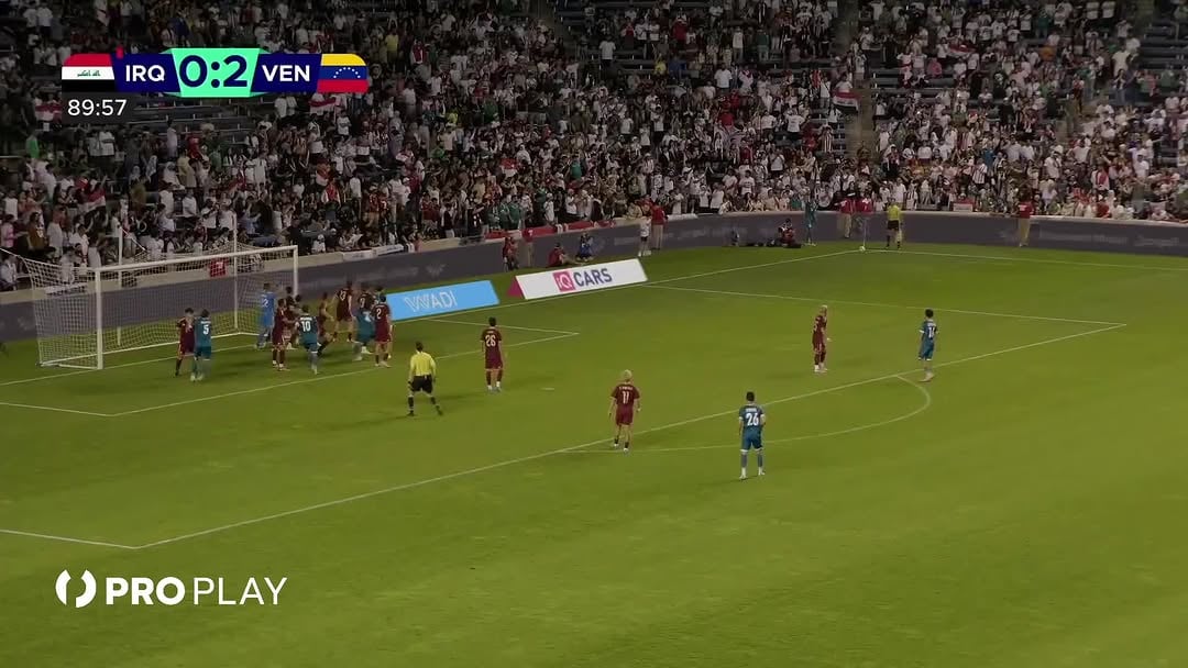 لمسة اليد على لاعب فنزويلا التي طالب من خلالها لاعبي منتخب العراق بركلة جزاء لم يحتسبها الحكم !
#ProPlaytv #ProPlayfc