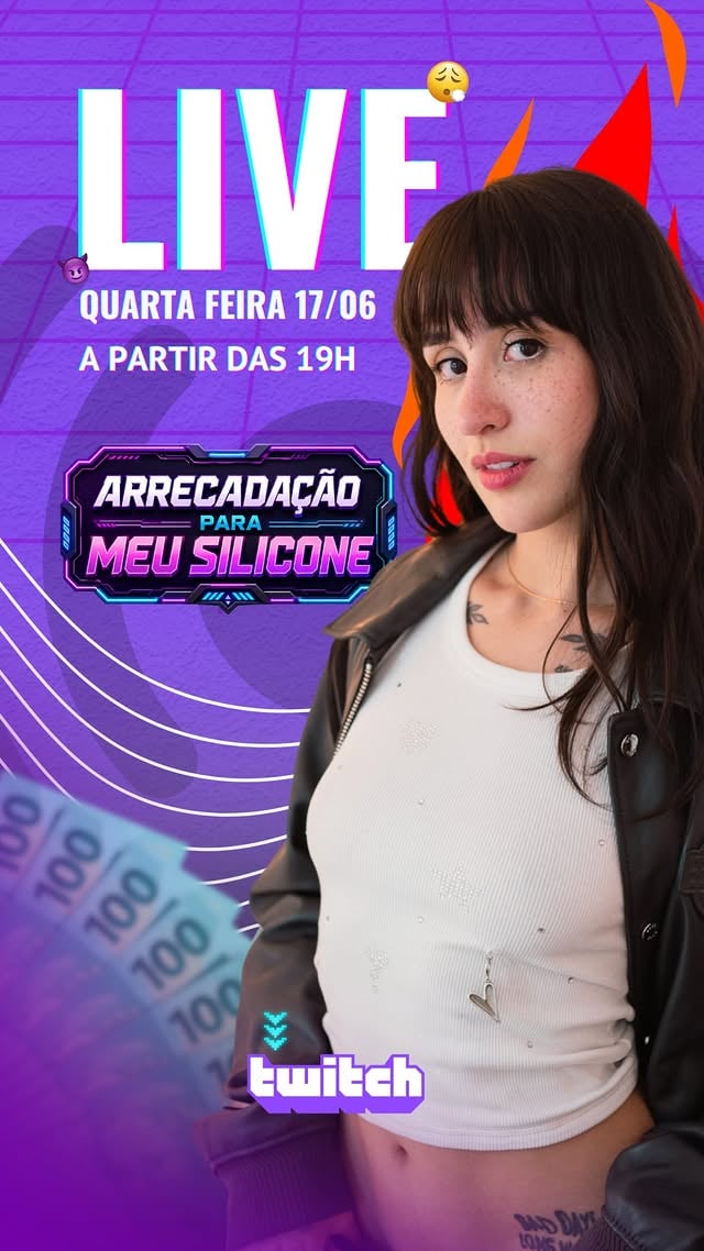 Quem aí já ajudou minha vaquinha? ❤️ dia 17/06 vou fazer uma LIVE super especial para arrecadar ainda mais! 
#silicone #viral #martina