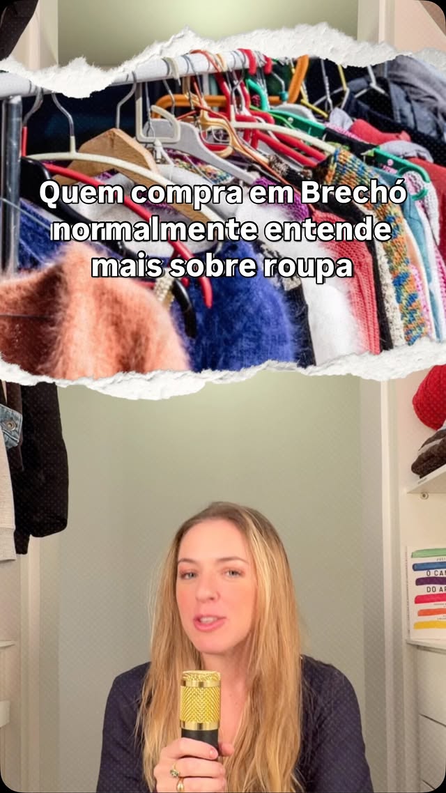 Enquanto todo mundo corre atrás de lançamento, quem garimpa já entendeu: peça boa não precisa ser nova.Tem roupa boa parada no seu guarda-roupa esperando uma nova história. Traz pra Daz 🧡E se você ainda não conhece o meu brechó @daz.roupaz, tá mais do que convidada a vir conhecer e se tornar uma cliente (ou fornecedora!) ✨ by @daz.roupaz