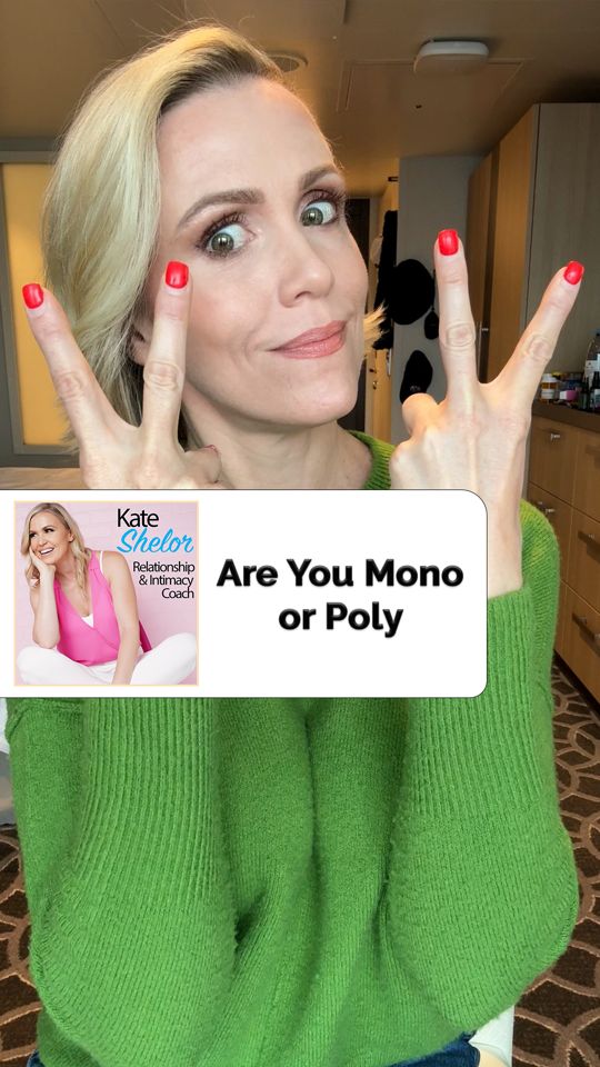 Are You Mono or Poly?That question “Are you monogamous or poly?” always feels too small to me. Most of us don’t fit neatly into one box. I’ve been thinking a lot about how freeing it is when we stop forcing labels and start getting honest about what actually feels good in this season of life. What about you? Ps- I really needed a tan this day 😂😭 by @kateshelor