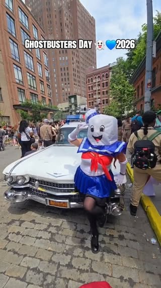 Ghostbusters day 2026 👻💙

Had a Spooktactular time at Ghostbusters day in Mew York City!!

So happy to have finally made it its was so wholesome so fun met so many amazing Ghostbusters and fans who lovee it so much!! This was really truly an incredible time!! 👻💙💙 

Featuring @nycghostbusters @ghostbusters @ghostbustersva @officialghostbustershq @coloradoghostbusters @pkecospl and more 

#Ghostbusters #Ghostbustersday #ghostbustersafterlife #Ghostbustersfan #staypuftmarshmallowman