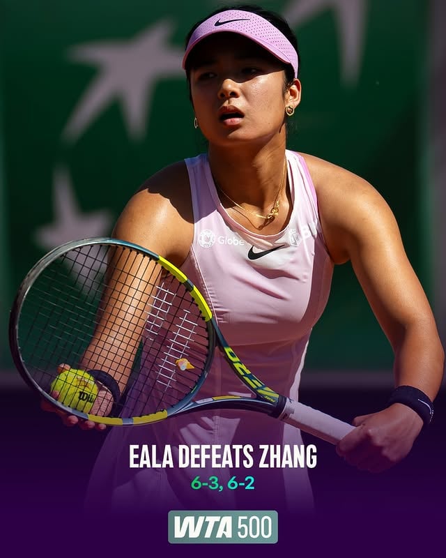 Into the Round of 16! 👏

@alex.eala flies through her opening round match at the @hsbcchampionships, defeating Zhang in straight sets.

#HSBCChampionships