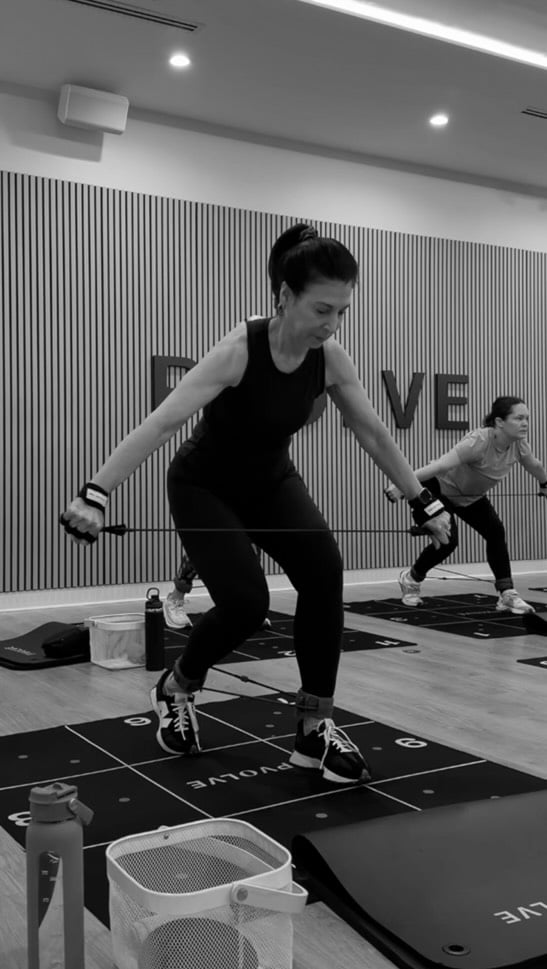 Meet Jill.She’s 60 and moves with PVOLVE at @pvolvewalnutcreek for strength inside and out, plus stability, confidence, and community.Because PVOLVE is ageless, meeting you where you are and celebrating every step along the way. by @pvolve
